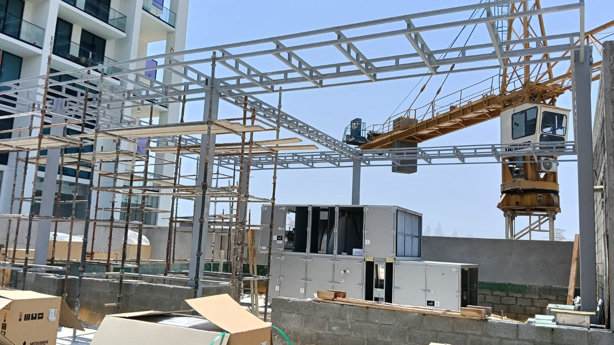 Roof Pargola Canopy Steel Structure