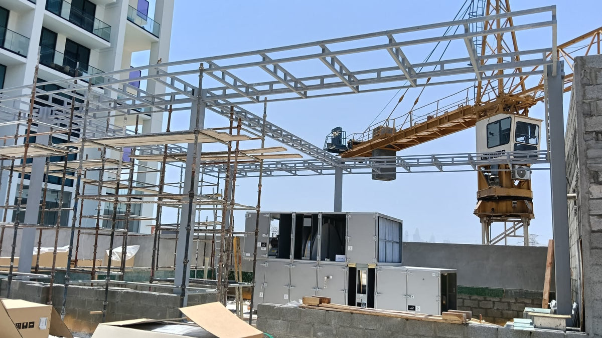Roof Pargola Canopy Steel Structure