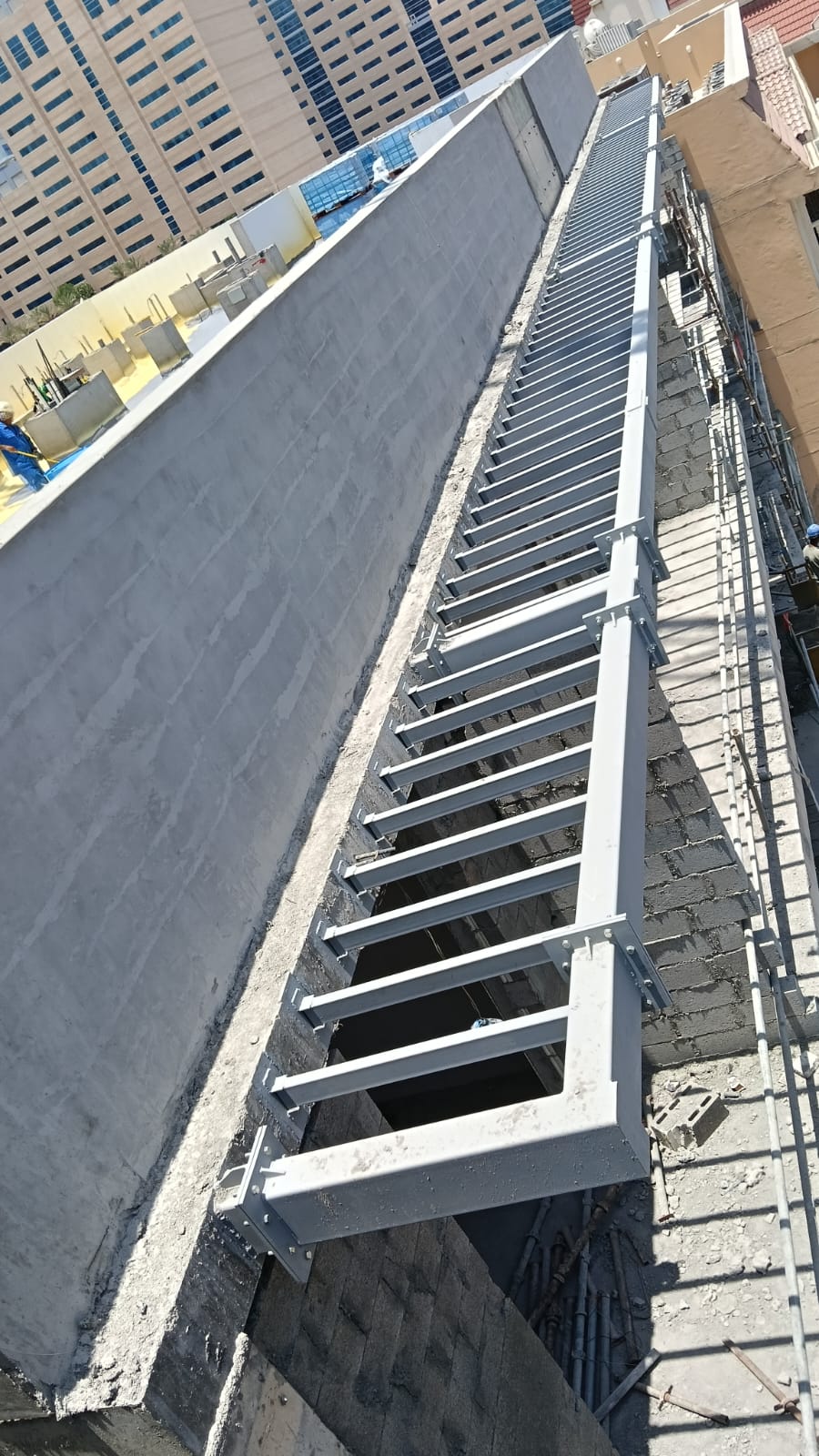 Roof Steel Canopy Pergola