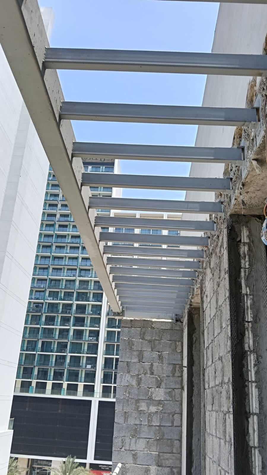 Roof Steel Canopy Pergola