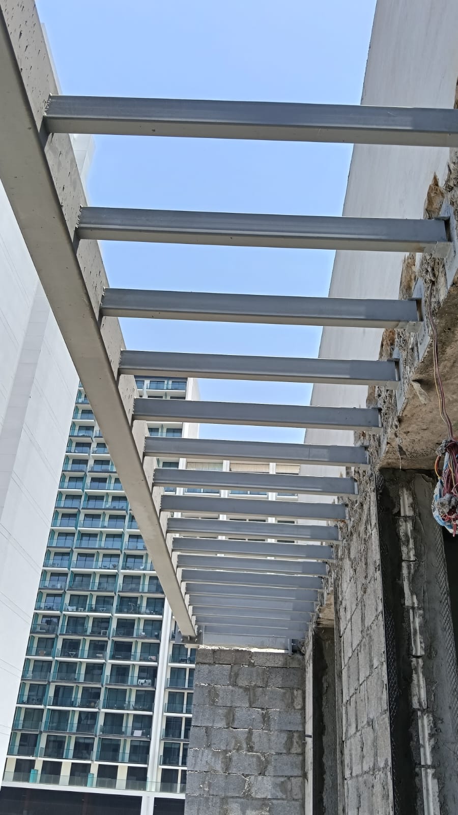 Roof Steel Canopy Pergola