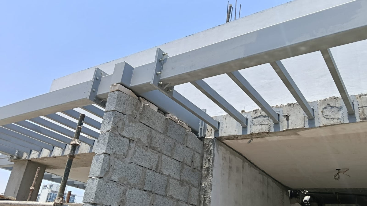 Roof Steel Canopy Pergola