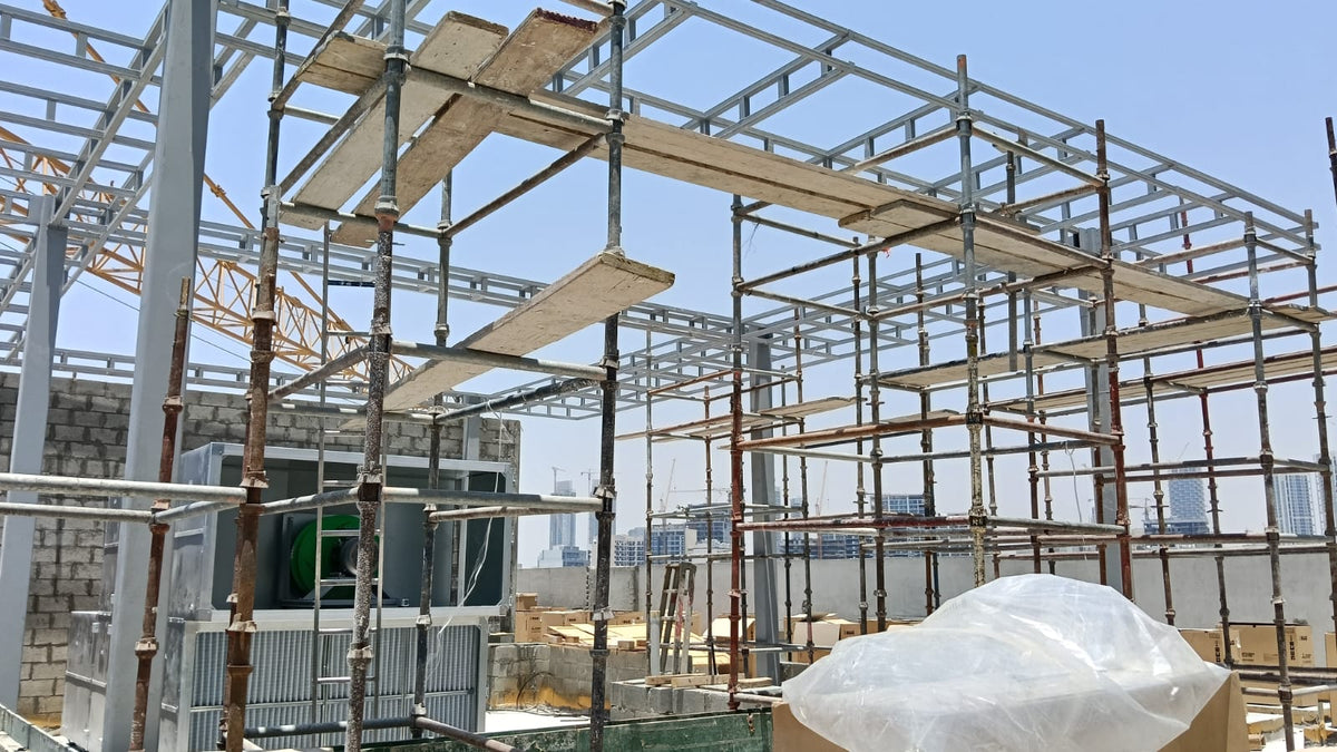 Roof Pargola Canopy Steel Structure