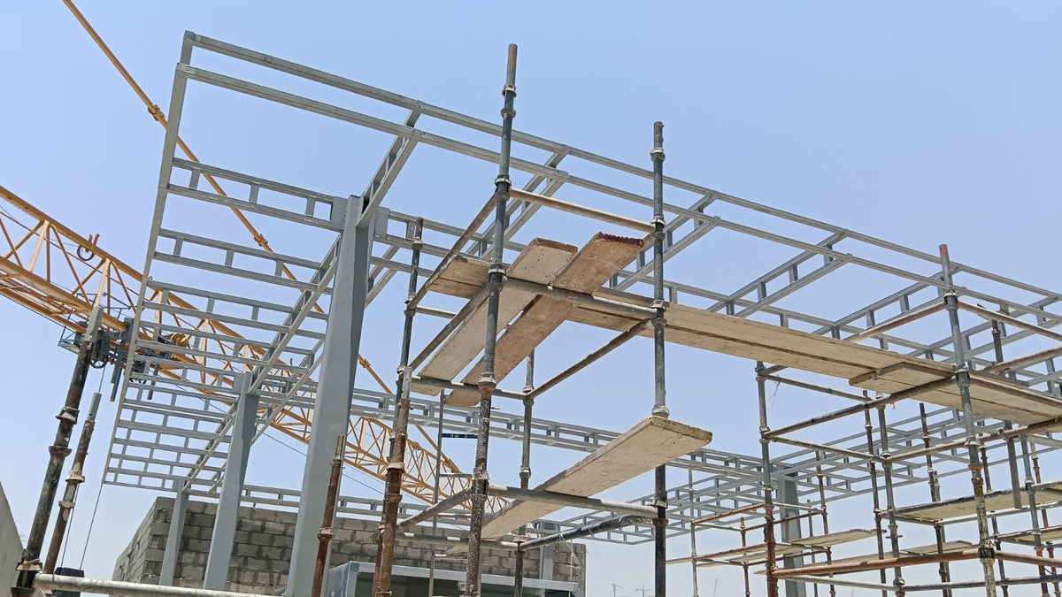 Roof Pargola Canopy Steel Structure