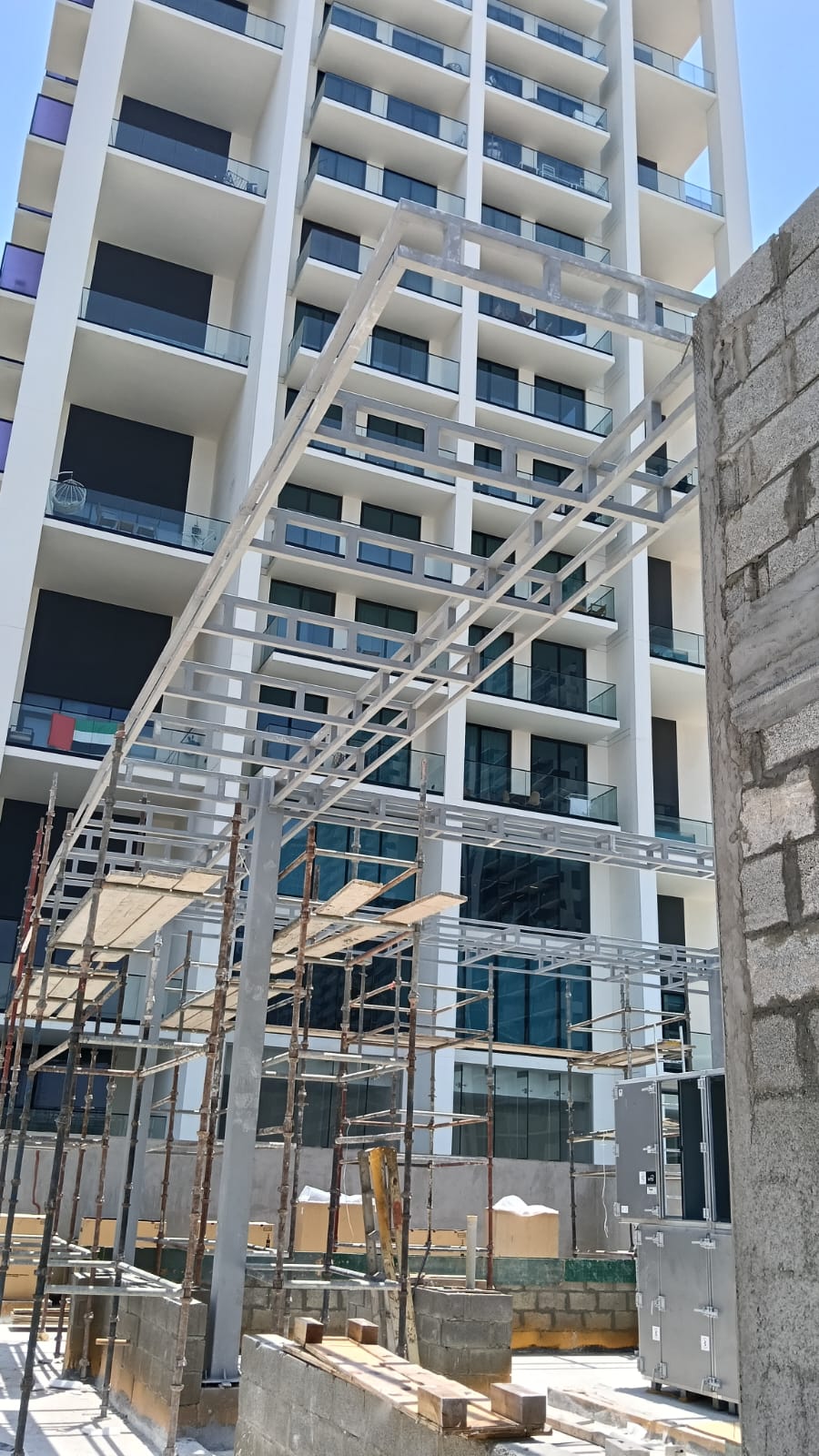 Roof Pargola Canopy Steel Structure