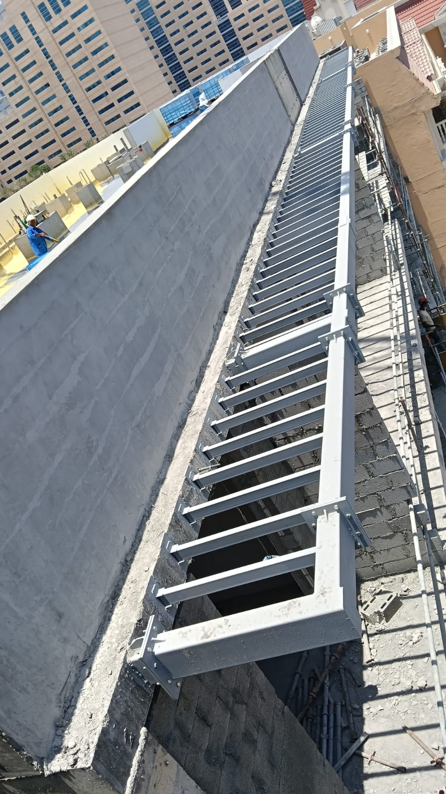 Roof Steel Canopy Pergola