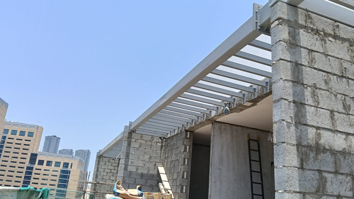 Roof Steel Canopy Pergola