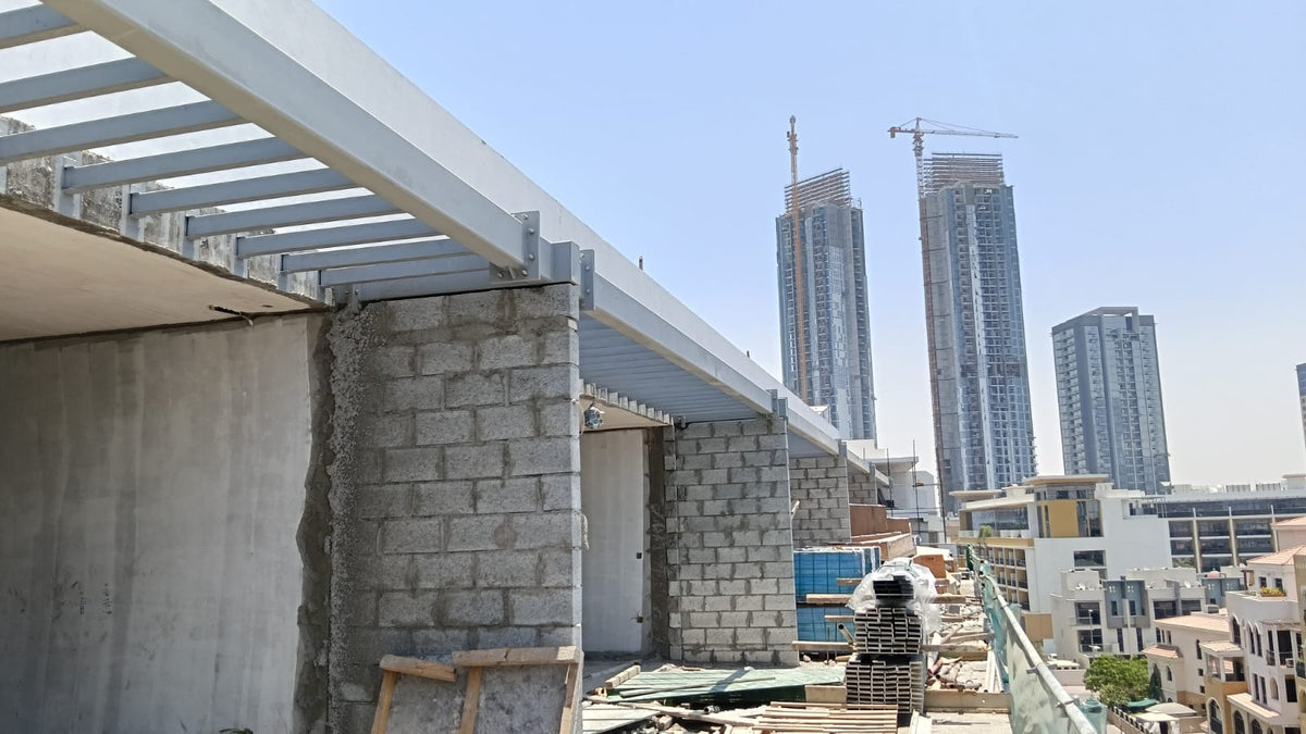 Roof Steel Canopy Pergola