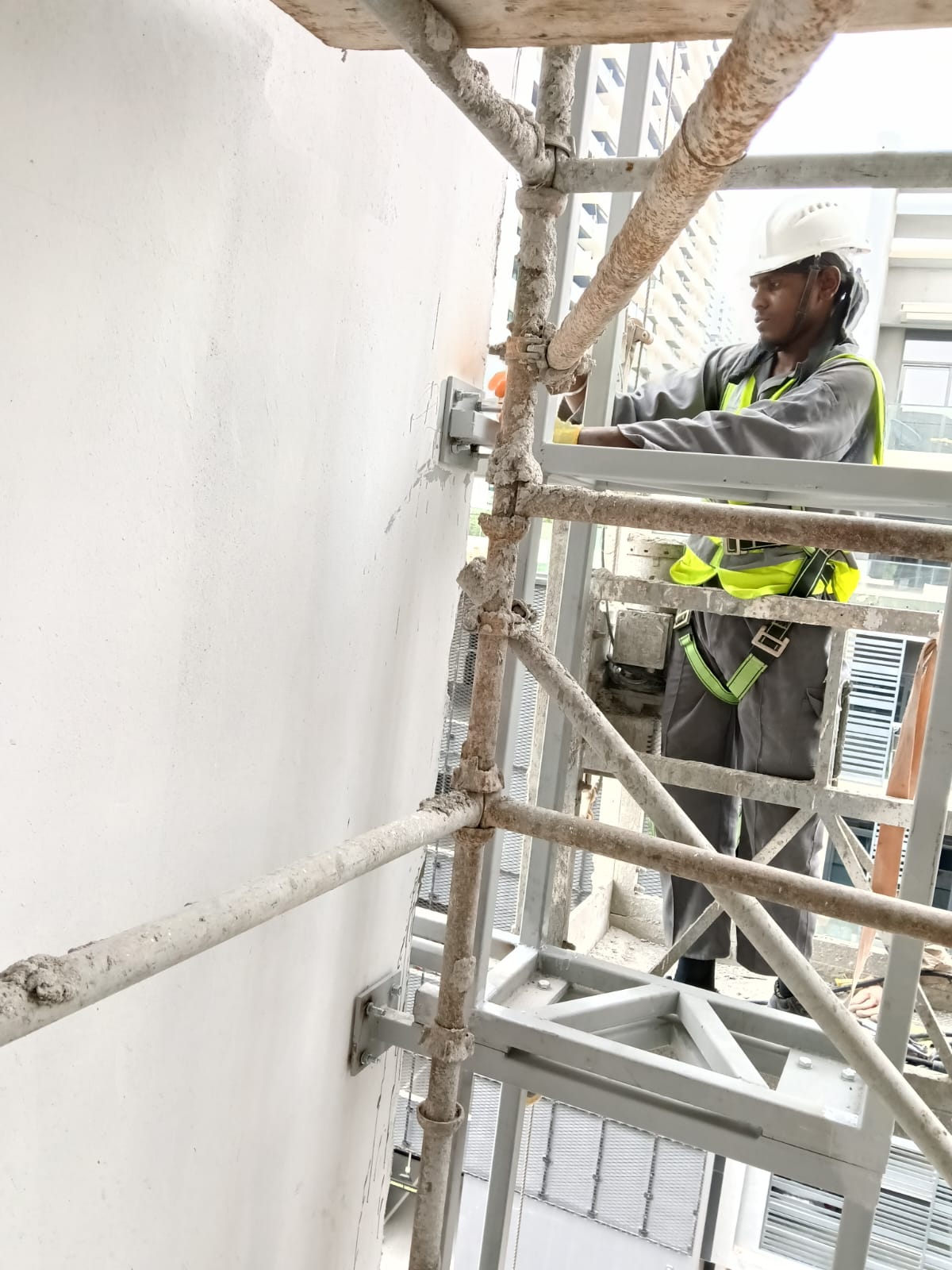 Cladding supporting steel Structure