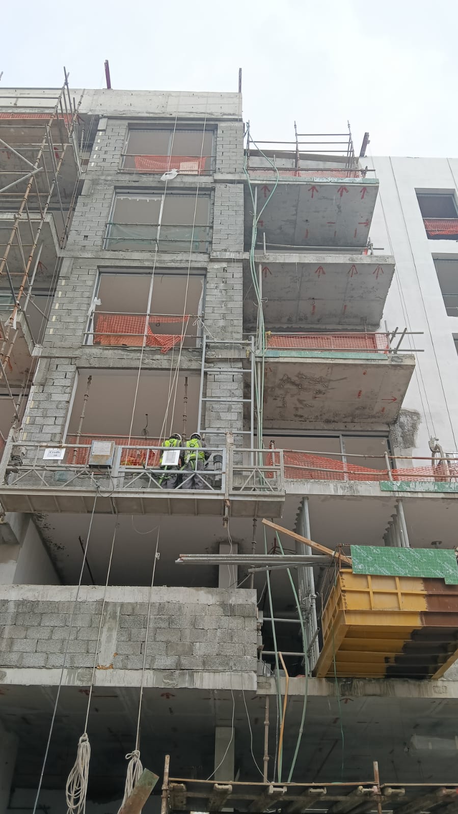 Cladding supporting steel Structure