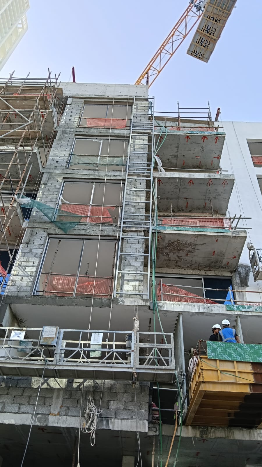 Cladding supporting steel Structure