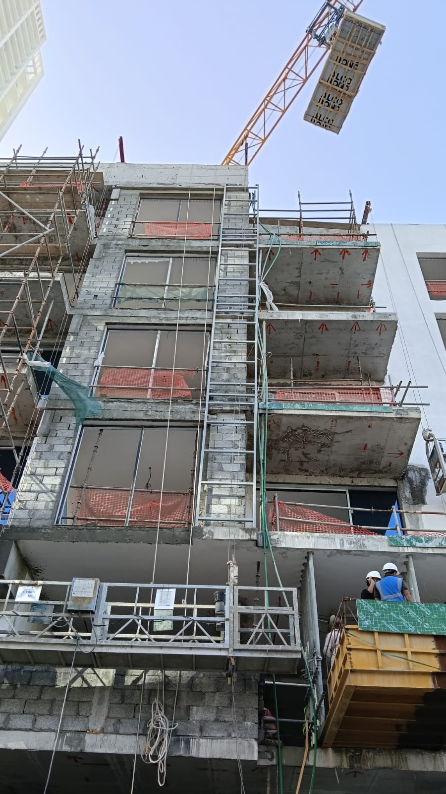 Cladding supporting steel Structure